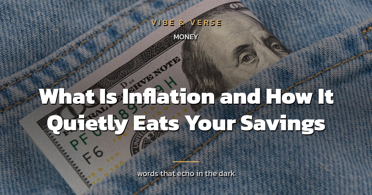 What Is Inflation and How It Quietly Eats Your Savings
