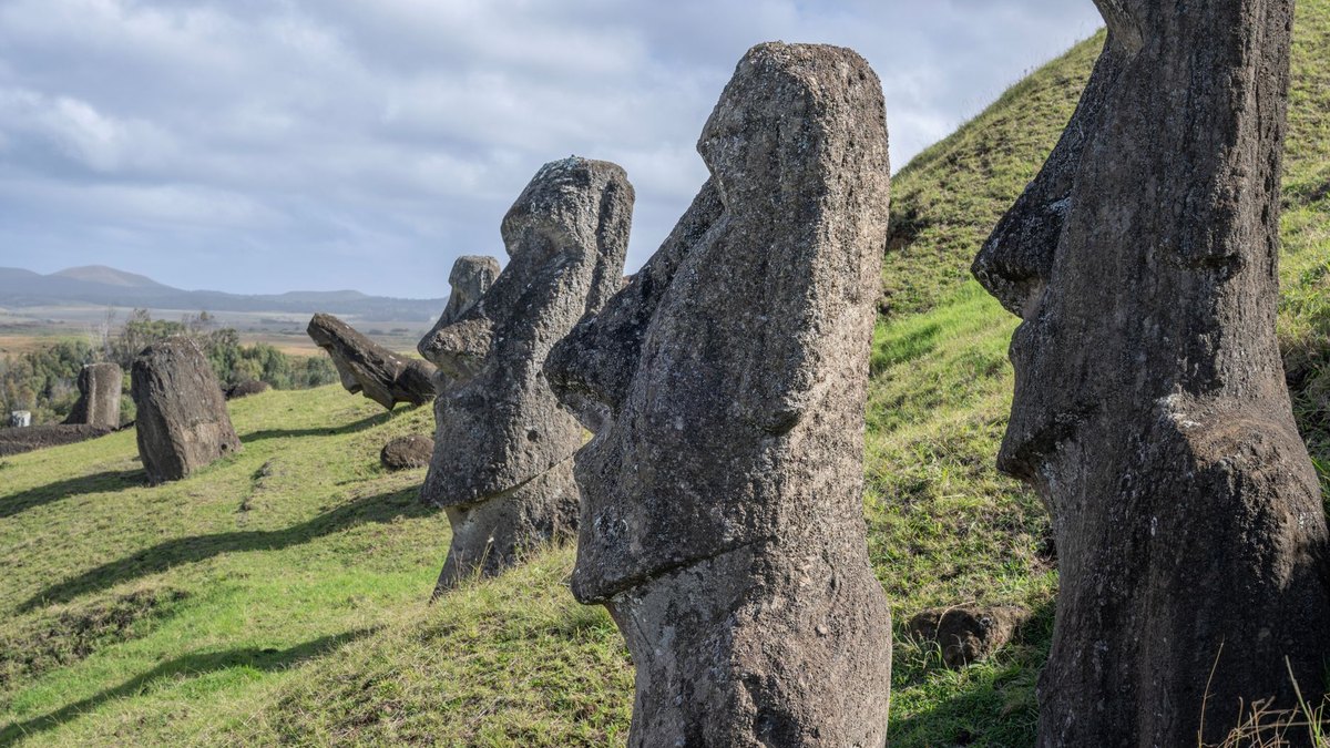 Easter Island's Moai: How Were the Giant Statues Moved?